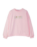 Sweatshirt „PARIS“ mit Pailletten und Strasssteinen