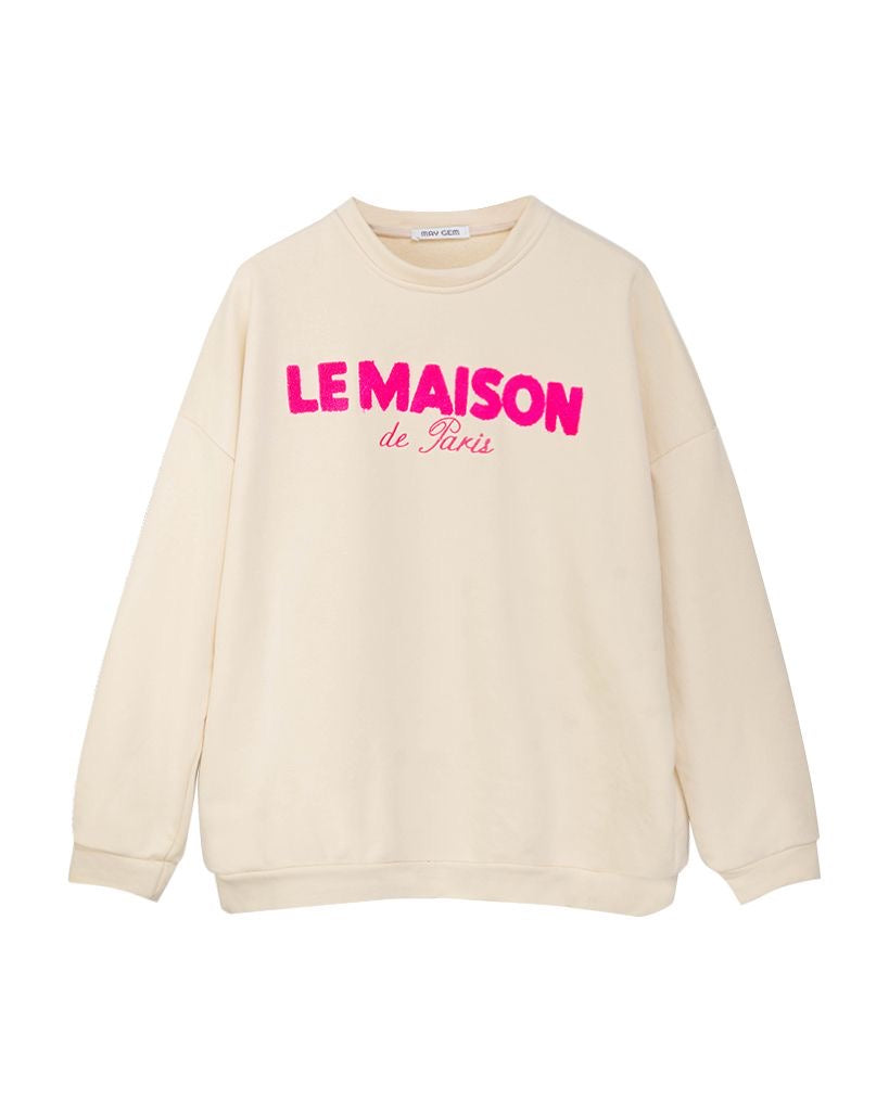 „Parisienne Chic“ Oversized Sweatshirt